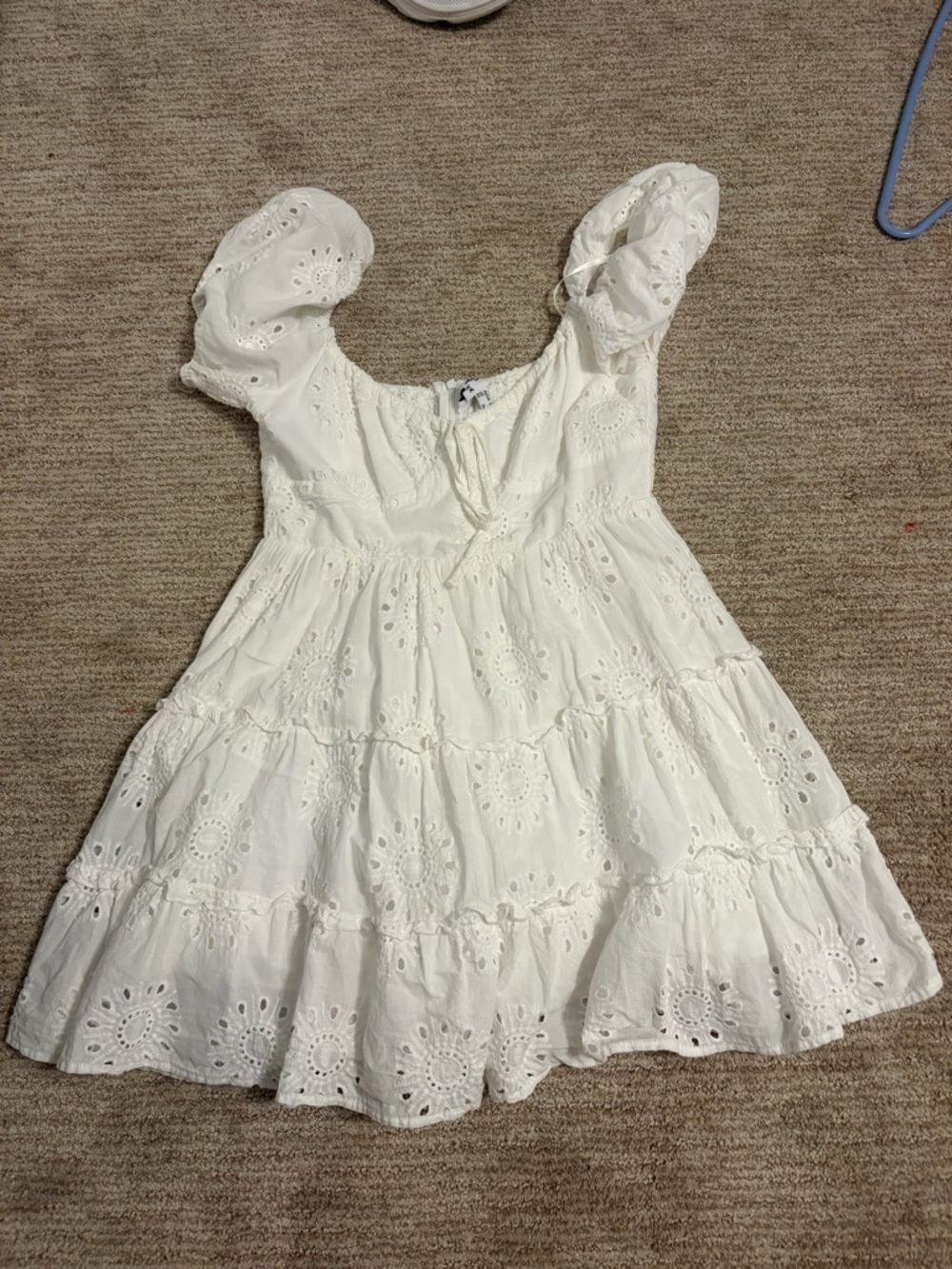White princess Polly sundress